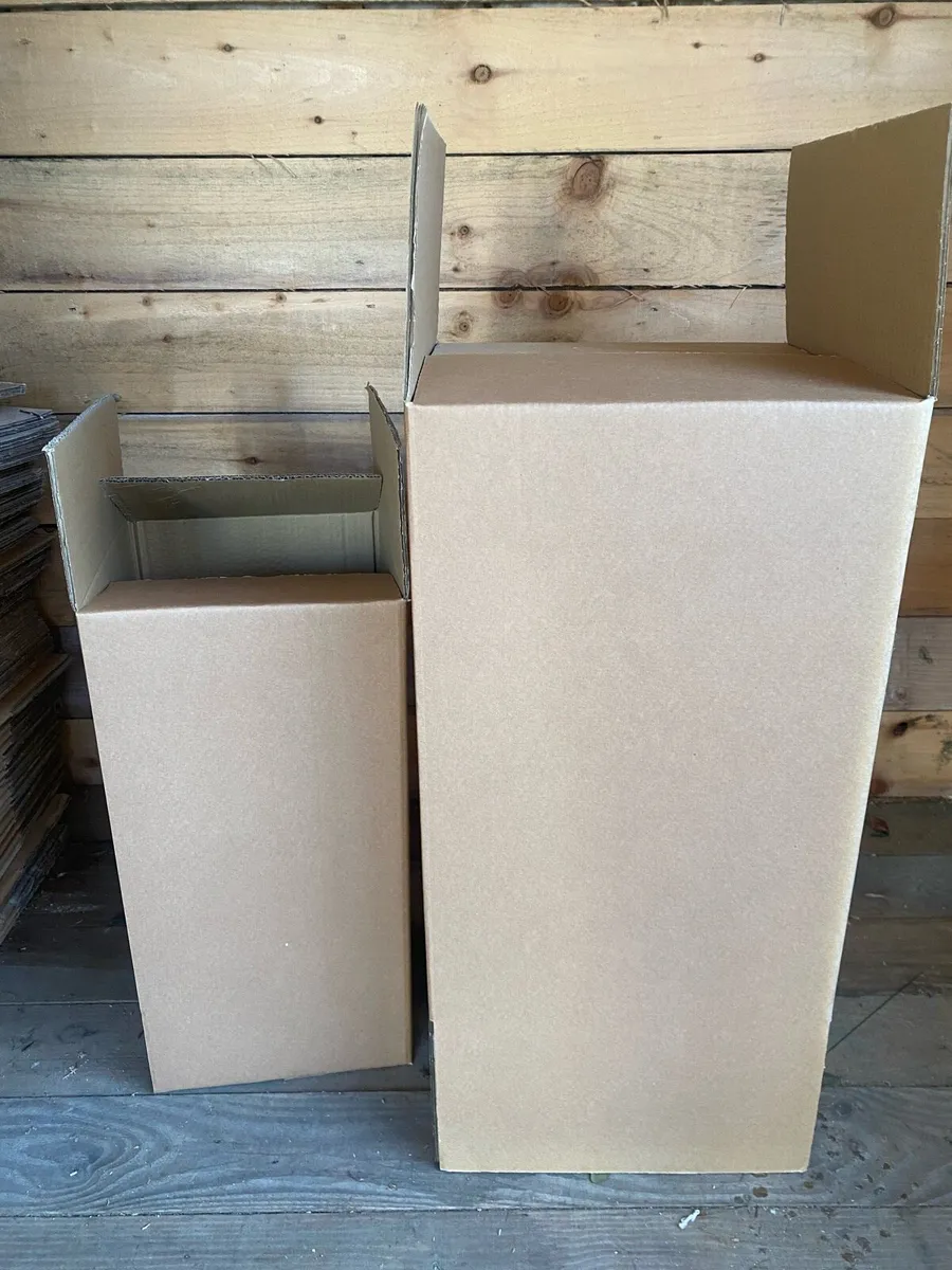 100–120 Moving Boxes – 2 Sizes –  One Sale - Image 1