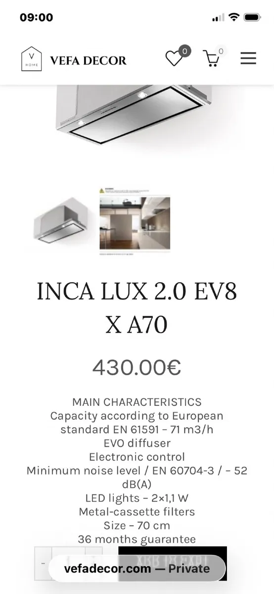 Cooker hood - Image 2