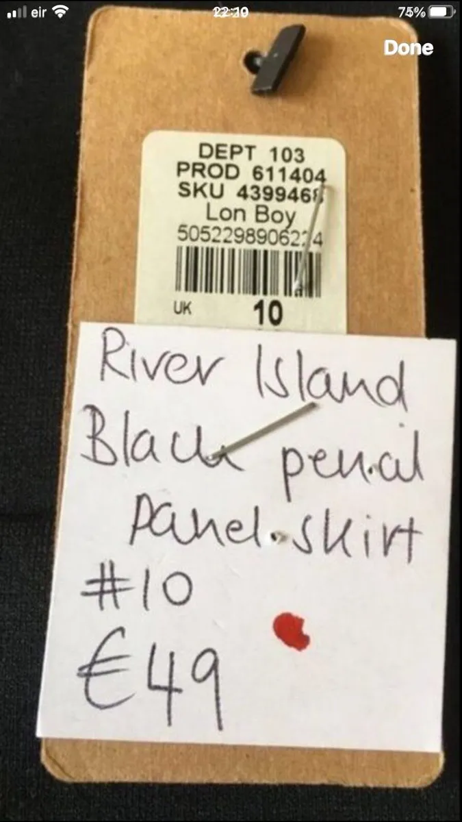 Ladies BNWT river island skirt size 10 €15 - Image 4