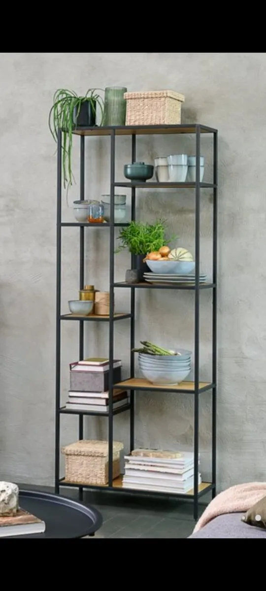 7 shelf Bookcase Shelving Unit - Image 4