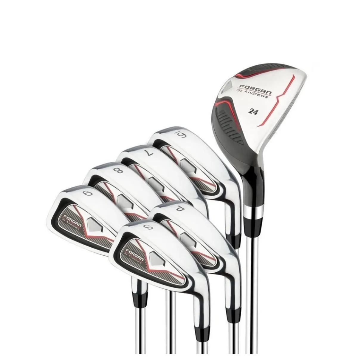 New Men’s Golf Clubs Forgan F100 Irons & Hybrid - Image 1