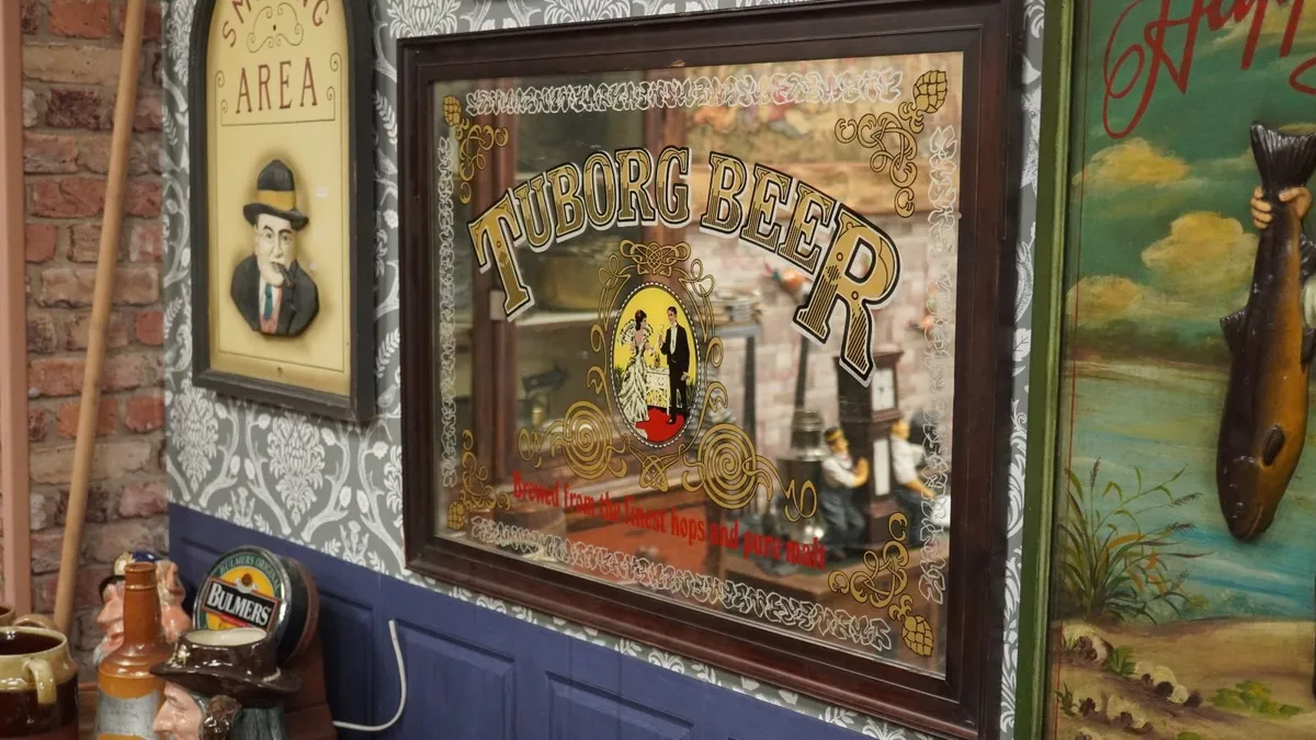 Tuborg Beer Bar Mirror Sign - Image 2