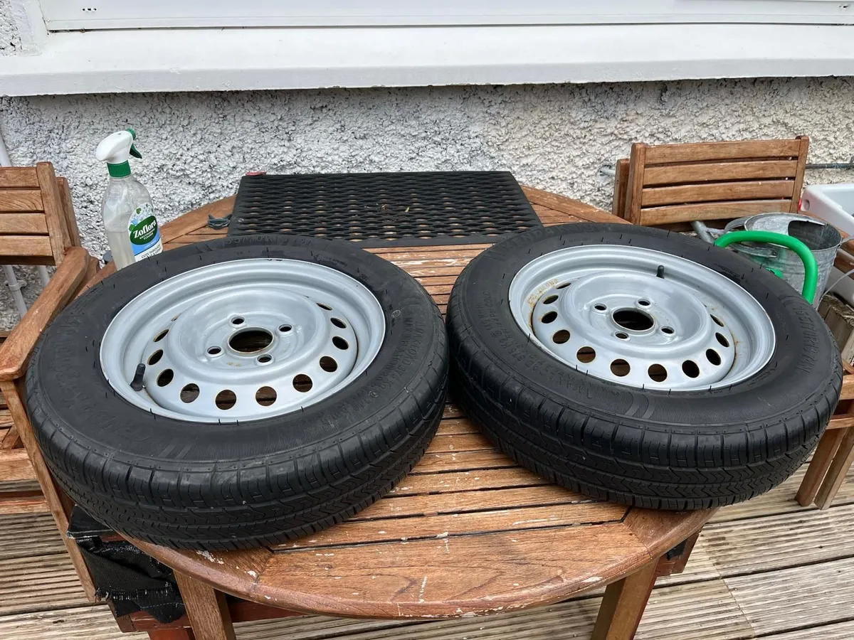 Car Trailer Wheels - Image 1