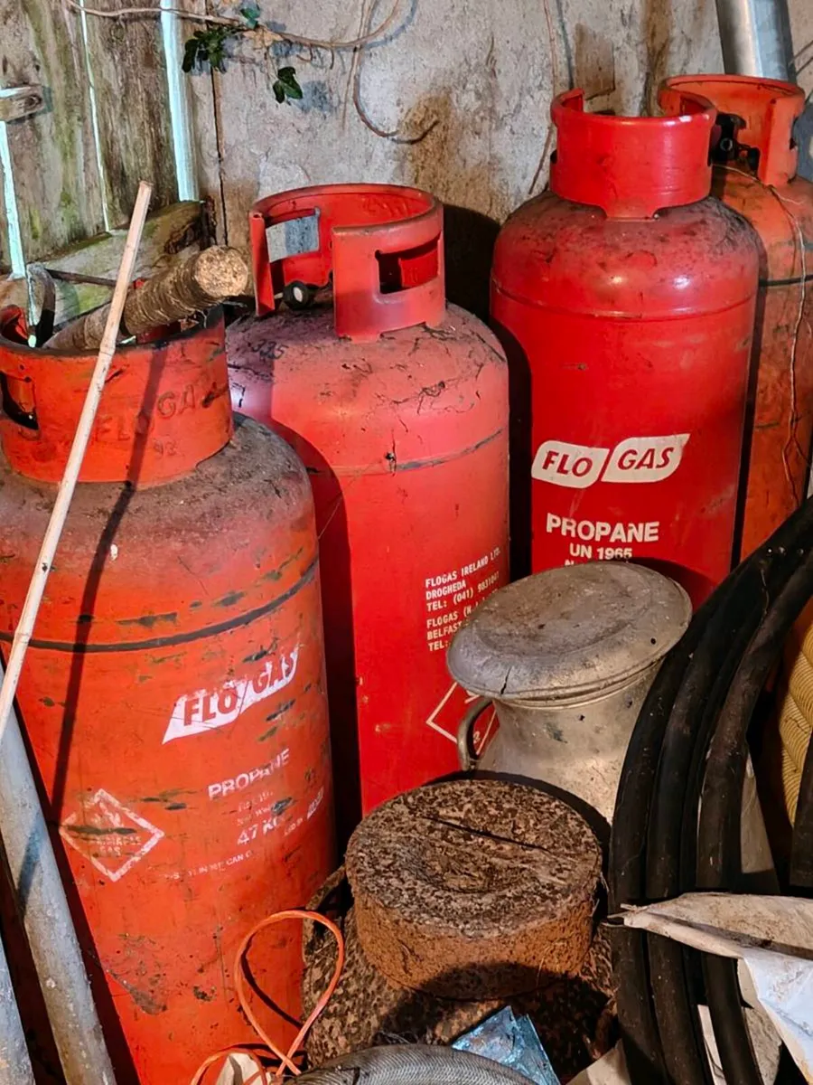 Gas Cylinders and Creamery Cans