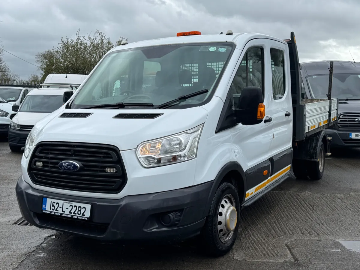 FORD TRANSIT TIPPER CREW CAB “131,000KMS” 2015 - Image 3