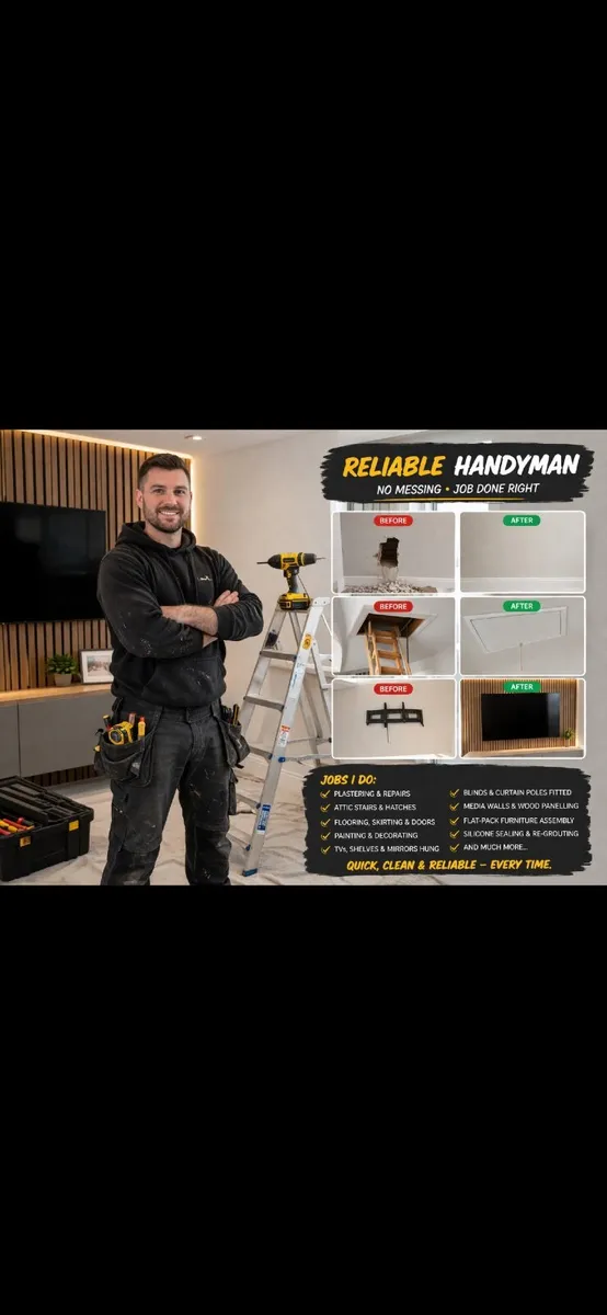 Reliable Handyman – No Messing, Job Done Right - Image 1