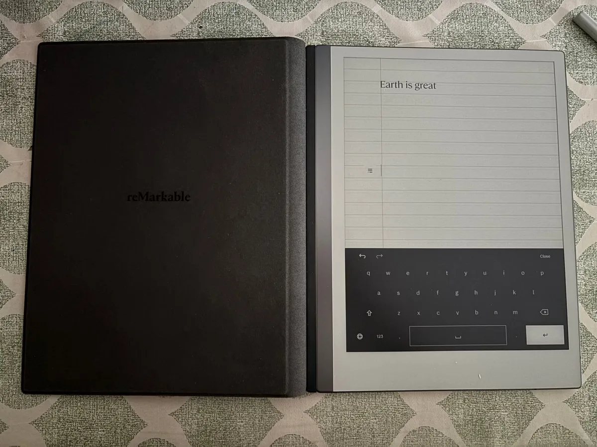 reMarkable 2 tablet, Marker pen, genuine leather c - Image 4