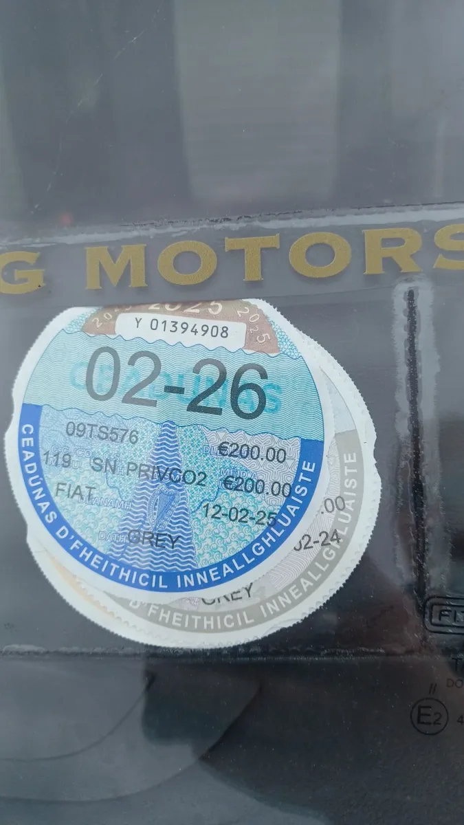 09 Fiat Qubo van 1.2 diesel NEW NCT 1/27 - Image 4