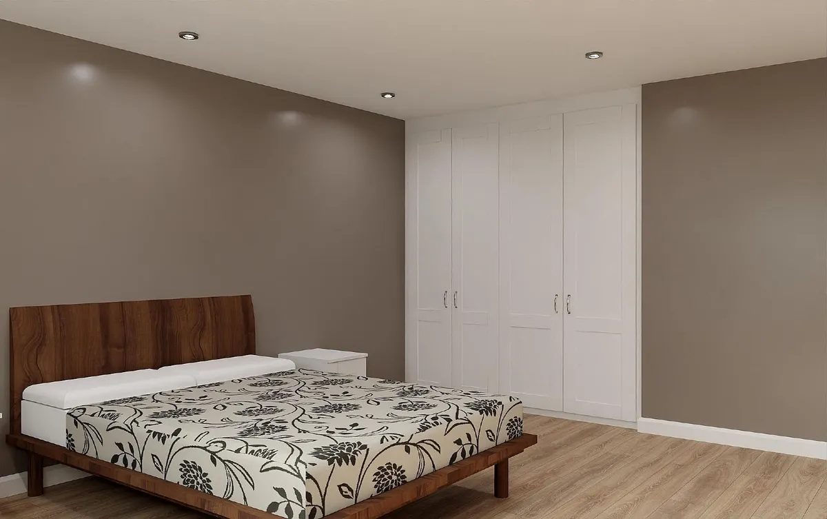 Surplus stock 2 x double wardrobes for sale - Image 1