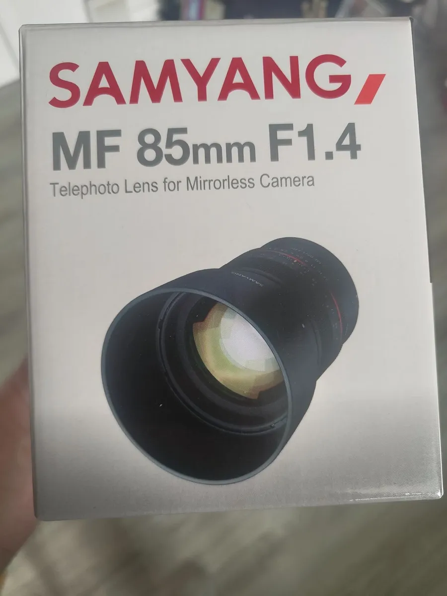 Brand New Samyang lMf 85mm F1.4 Tele Lens - Image 1