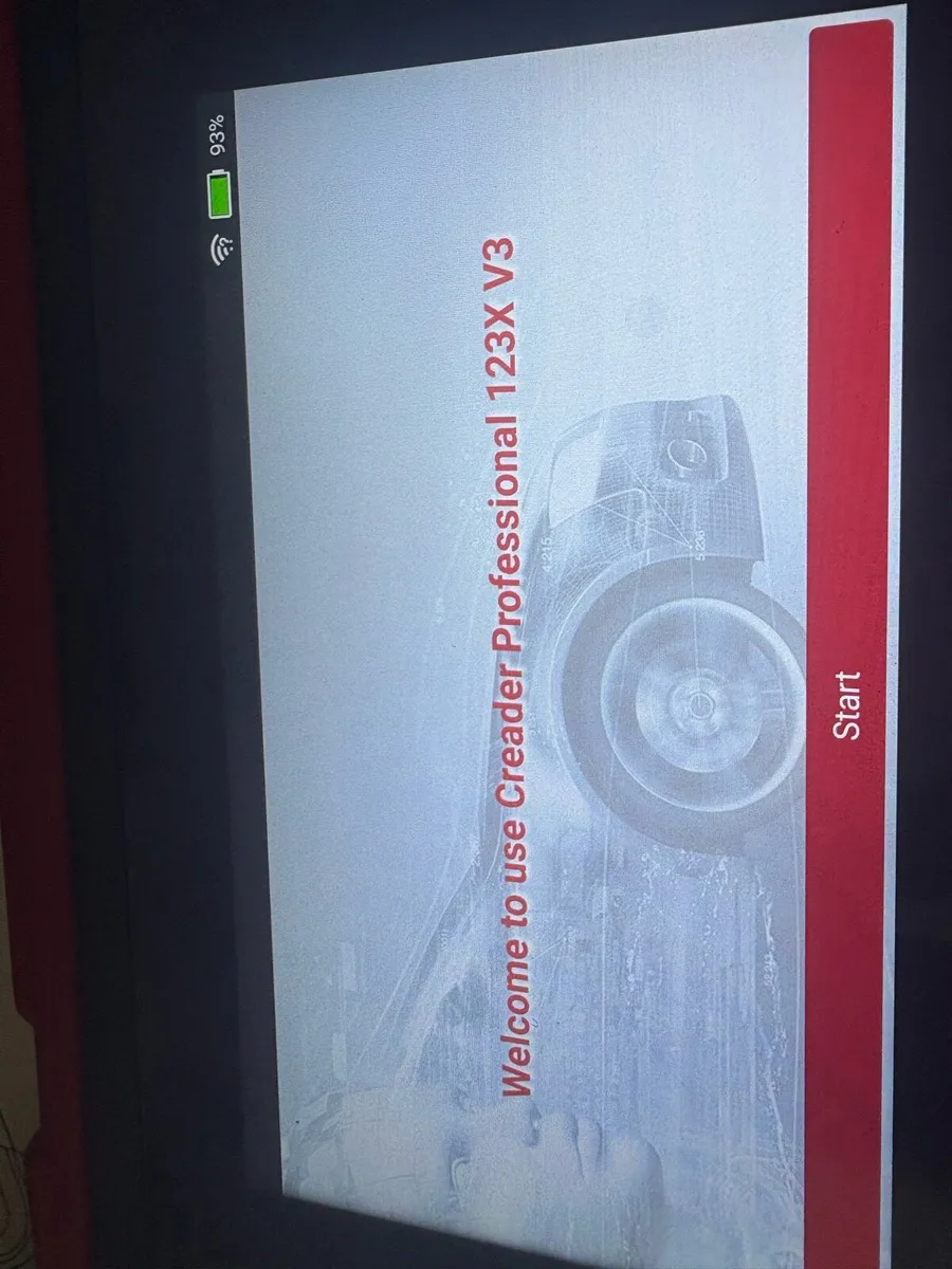 Launch 123x v3.0 professional scanner for car van - Image 3