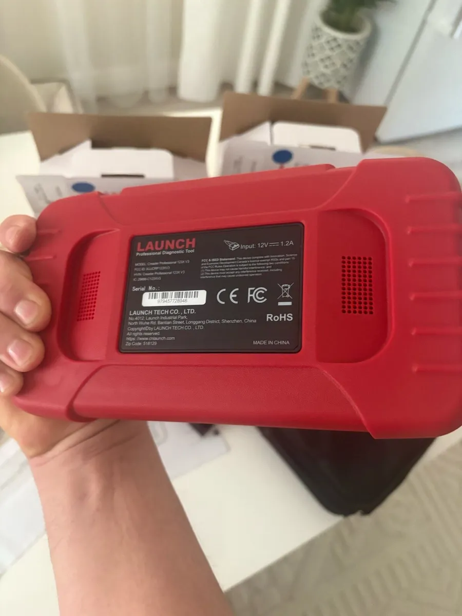 Launch 123x v3.0 professional scanner for car van - Image 2