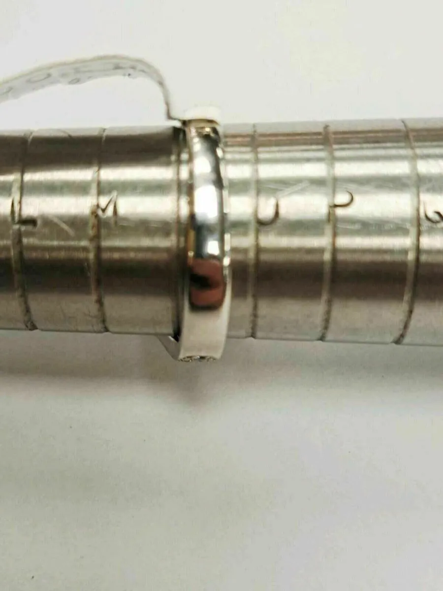 18K White Gold Diamond Shappire - Image 3