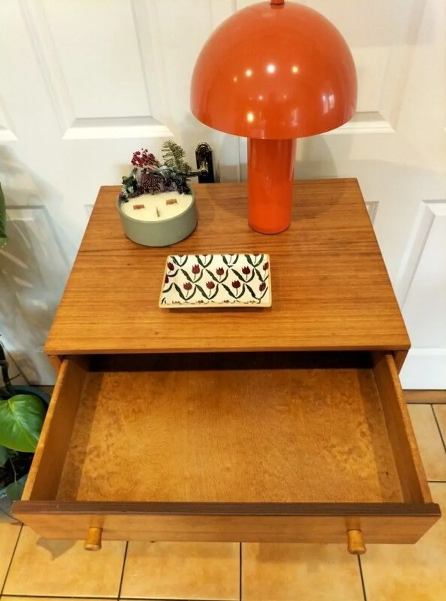 Mid Century Vintage Tallboy Chest of Drawers - Image 4