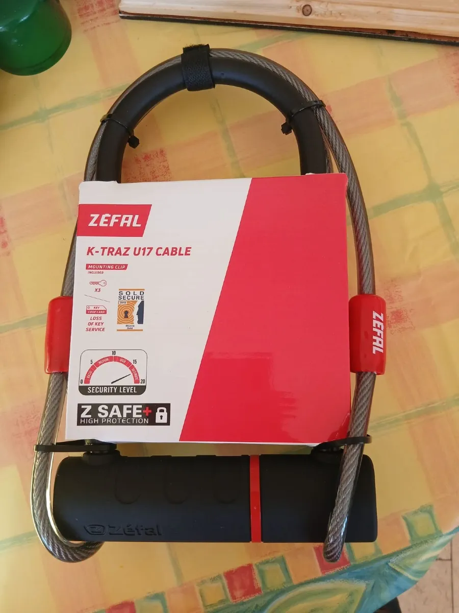 Bicycle K-Traz U17 Cable and U Lock Brand New - Image 1