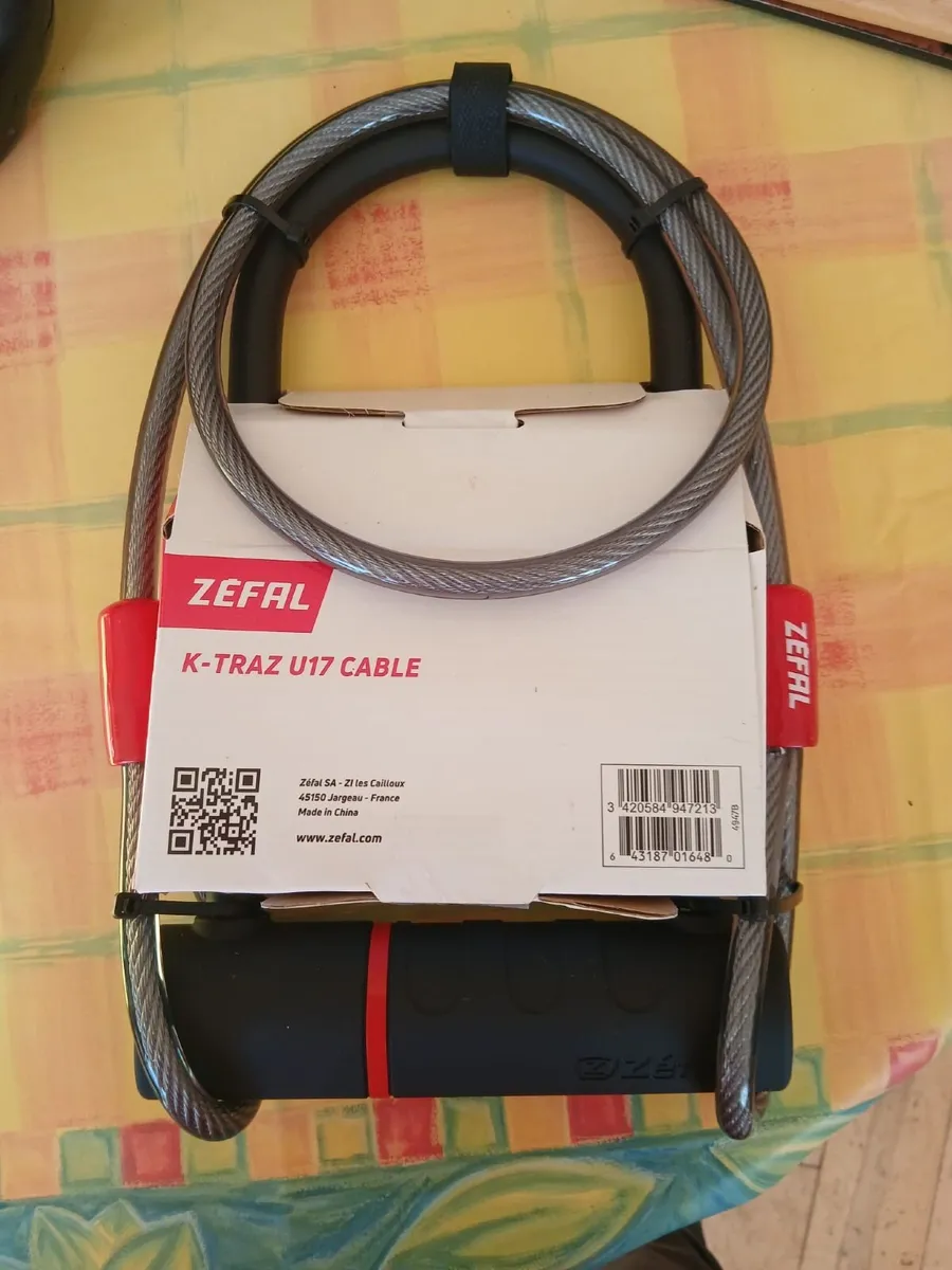 Bicycle K-Traz U17 Cable and U Lock Brand New - Image 2