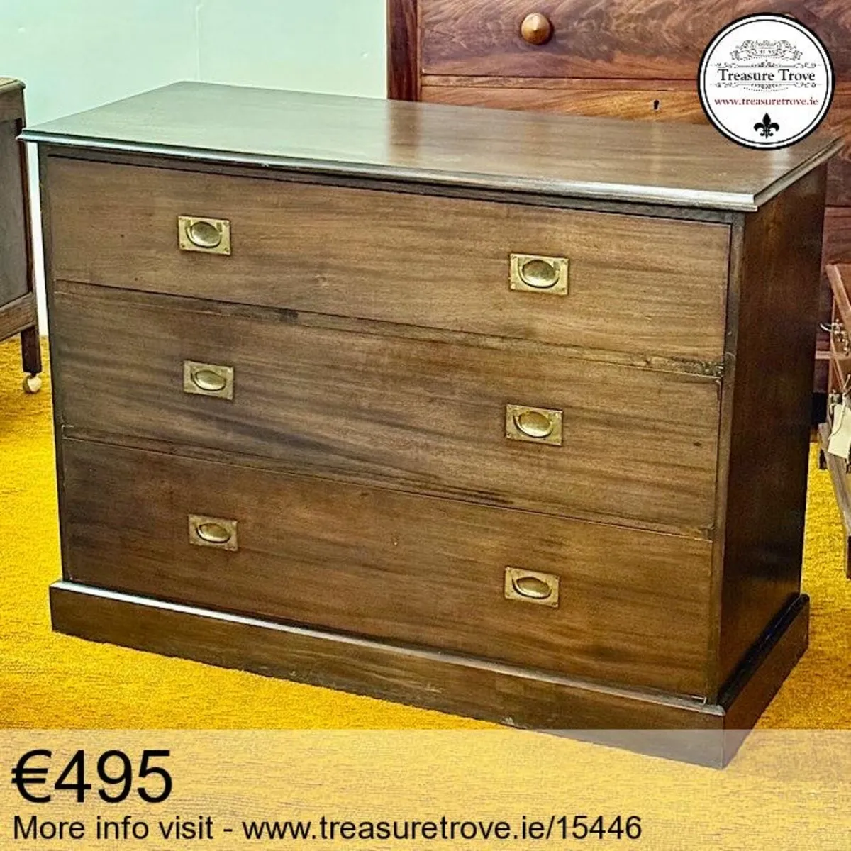 Antique Bedroom Chest of Drawers - Image 3