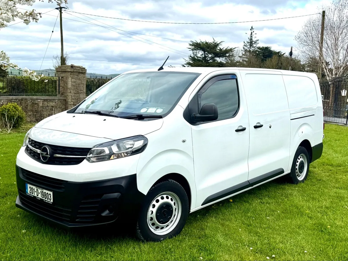 No Vat Opel Vivaro LWB With Low miles & New Cvrt - Image 2