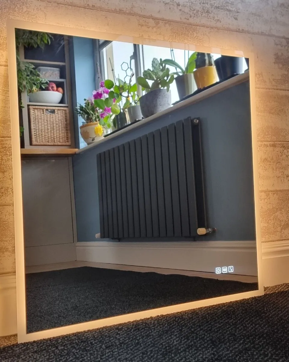 LED Bathroom Mirror Bluetooth Speakers Fog Free - Image 3