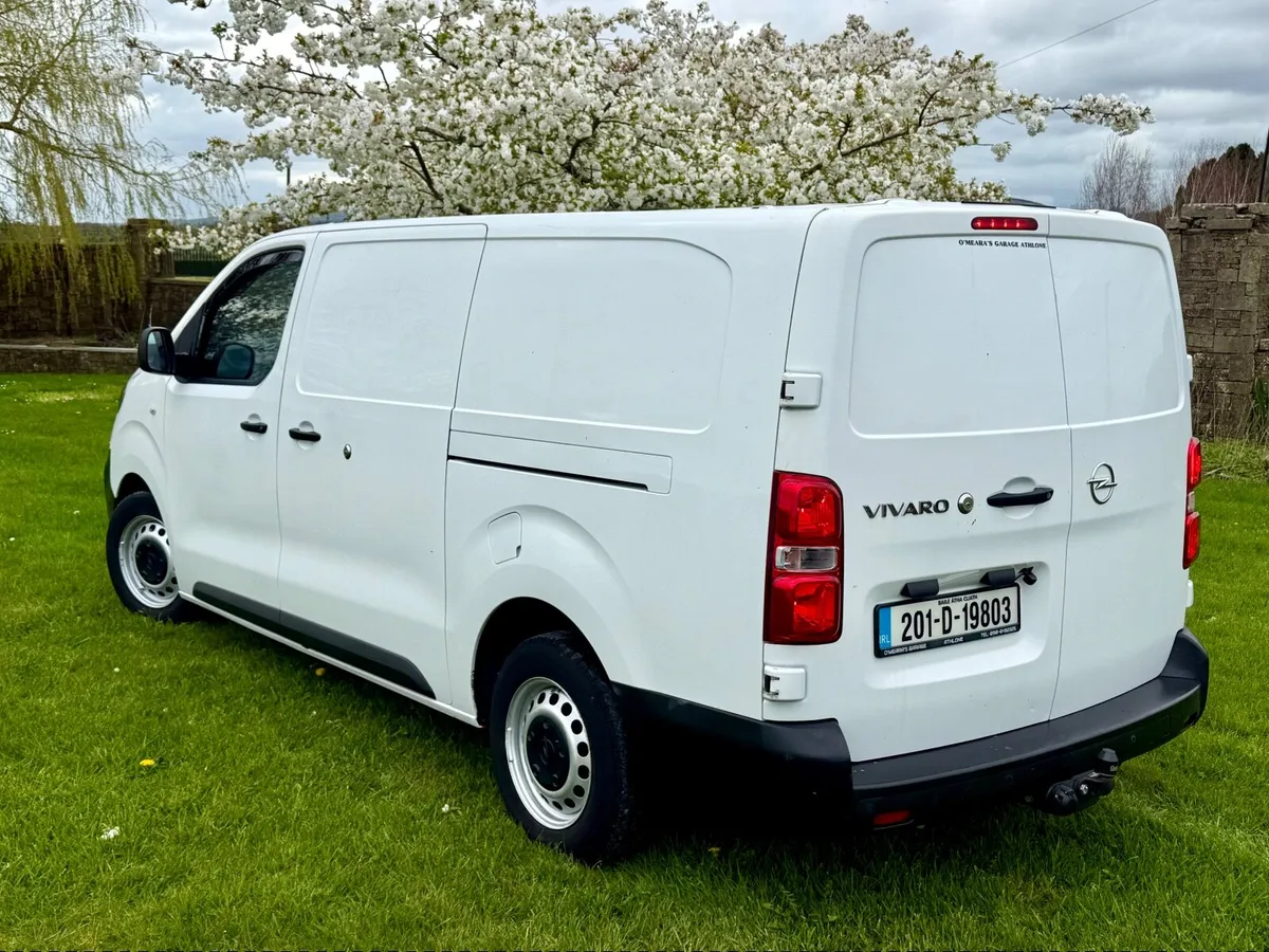 No Vat Opel Vivaro LWB With Low miles & New Cvrt - Image 1