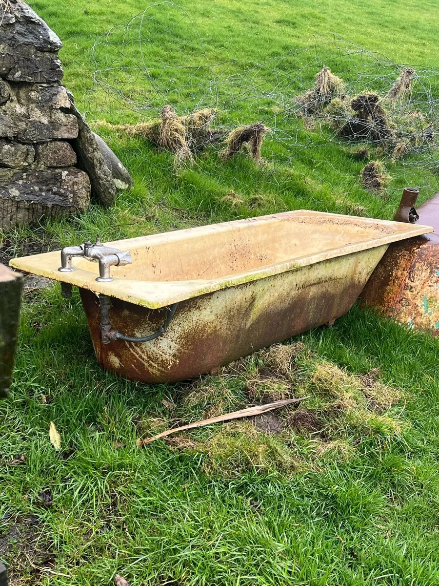 2 Cast Iron Baths
