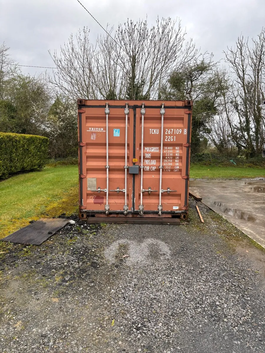 20 ft steel container - Image 2