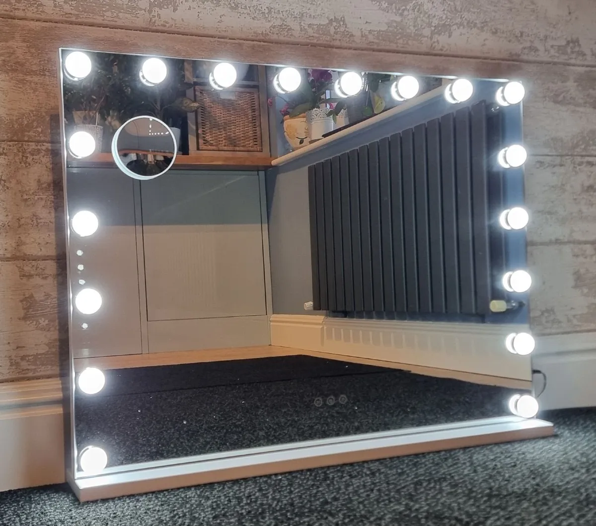 Makeup LED Mirror Cosmetic Dressing Table Dual LED - Image 3