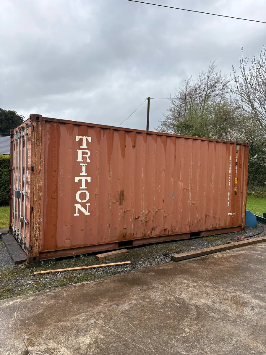 20 ft steel container - Image 1
