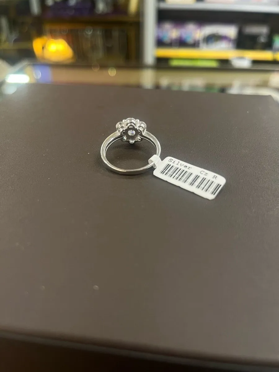 Sterling silver CZ ring - Image 3