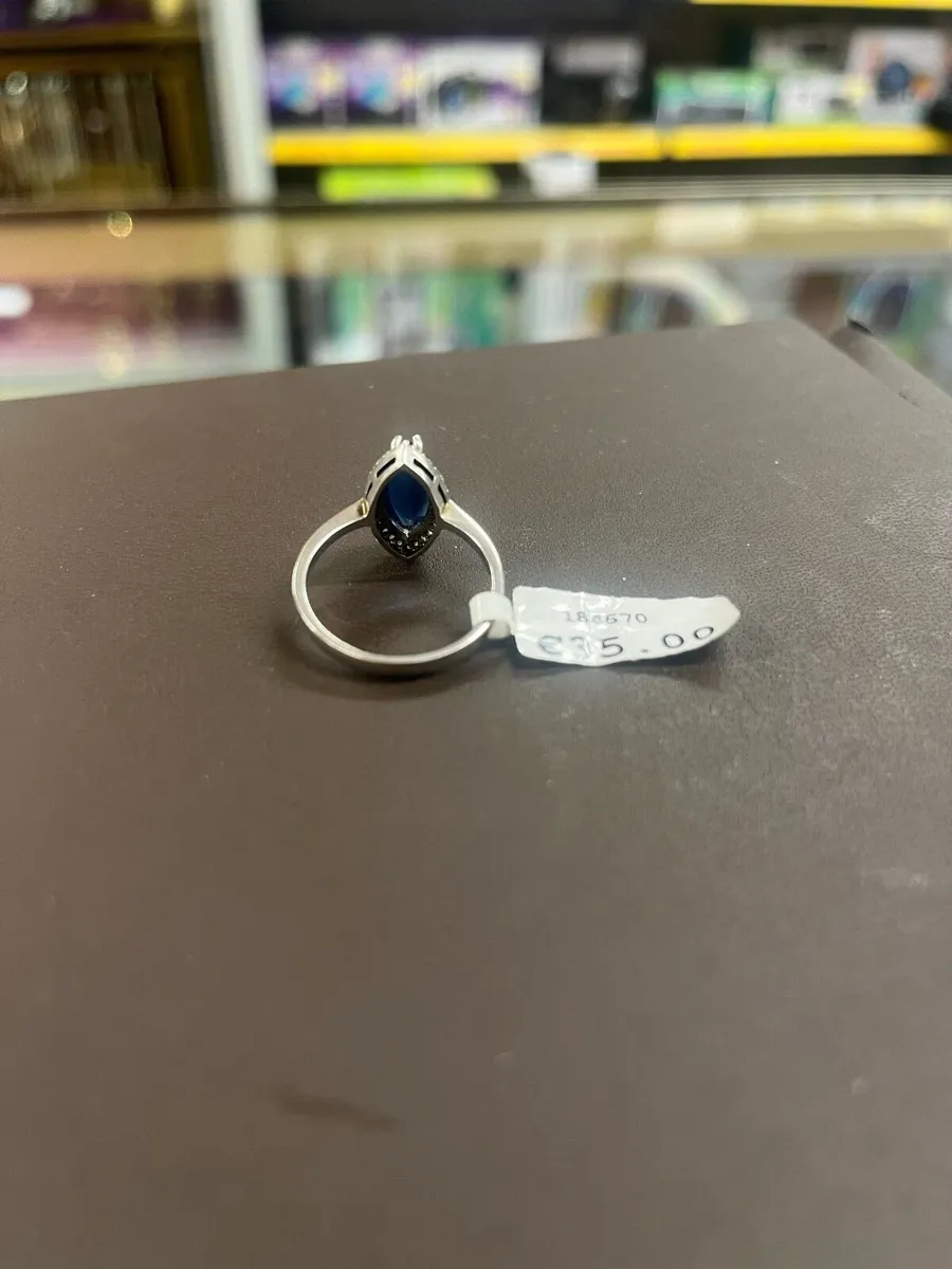925 silver CZ ring - Image 3