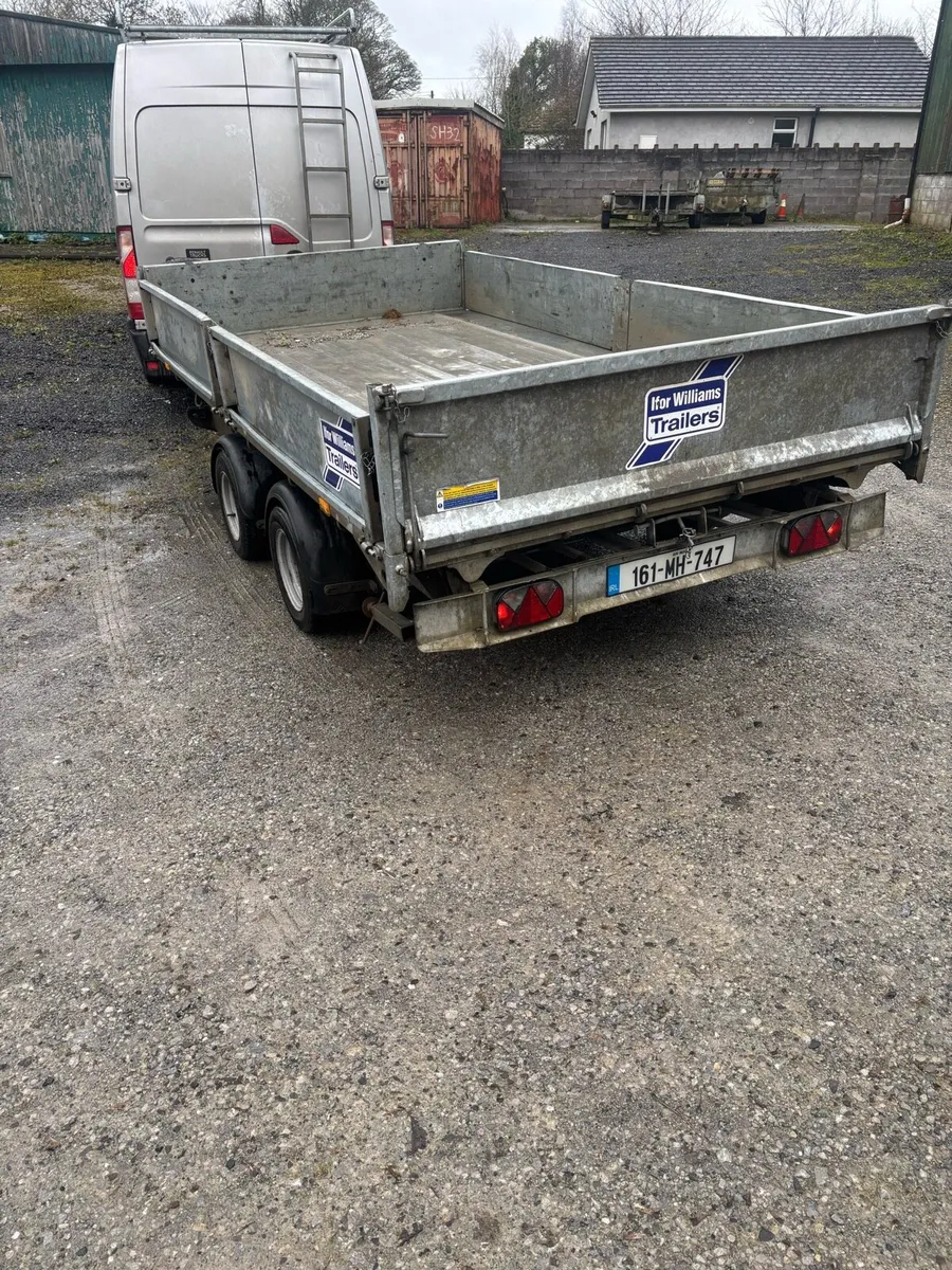 Ifor Williams tipping trailer - Image 2