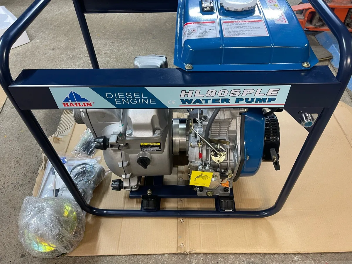 Brand New Diesel Water/Trash Pump Key Start - Image 3