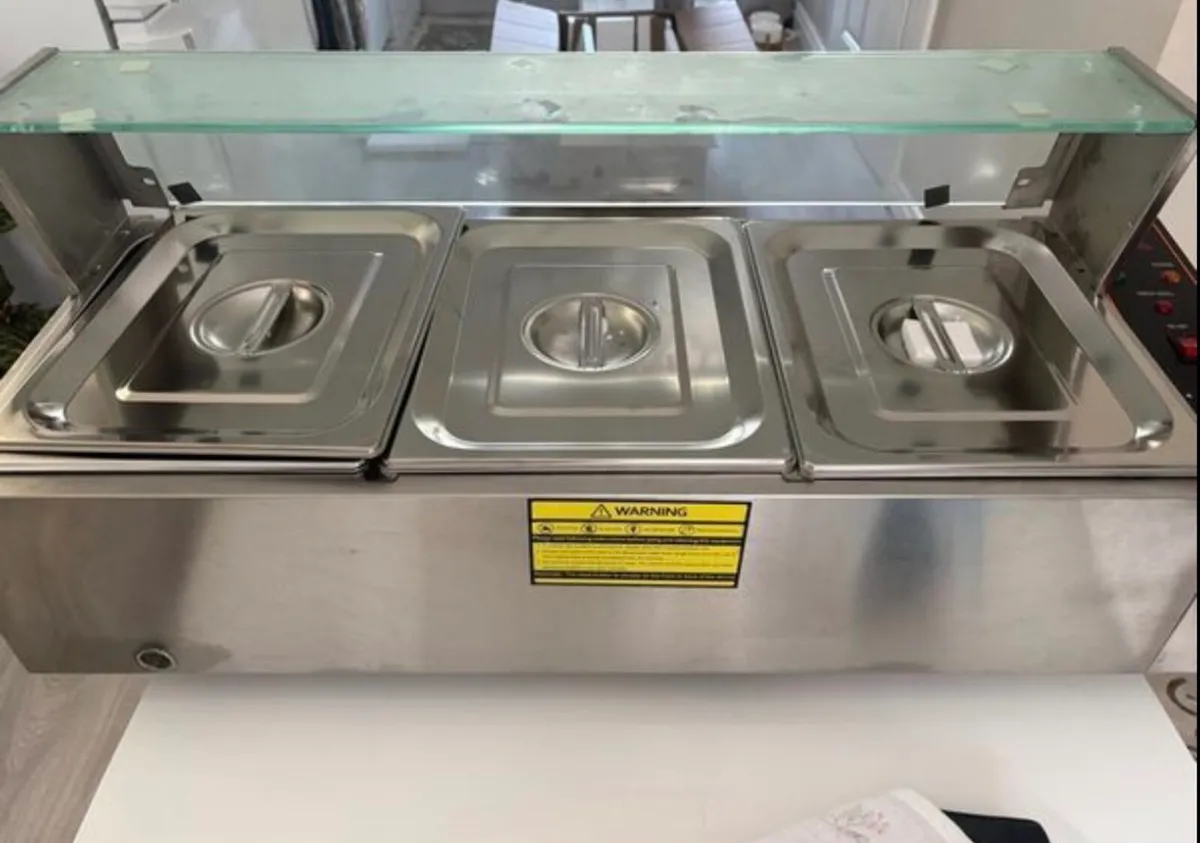 Commercial Food Warmer, baine Marie - Image 2