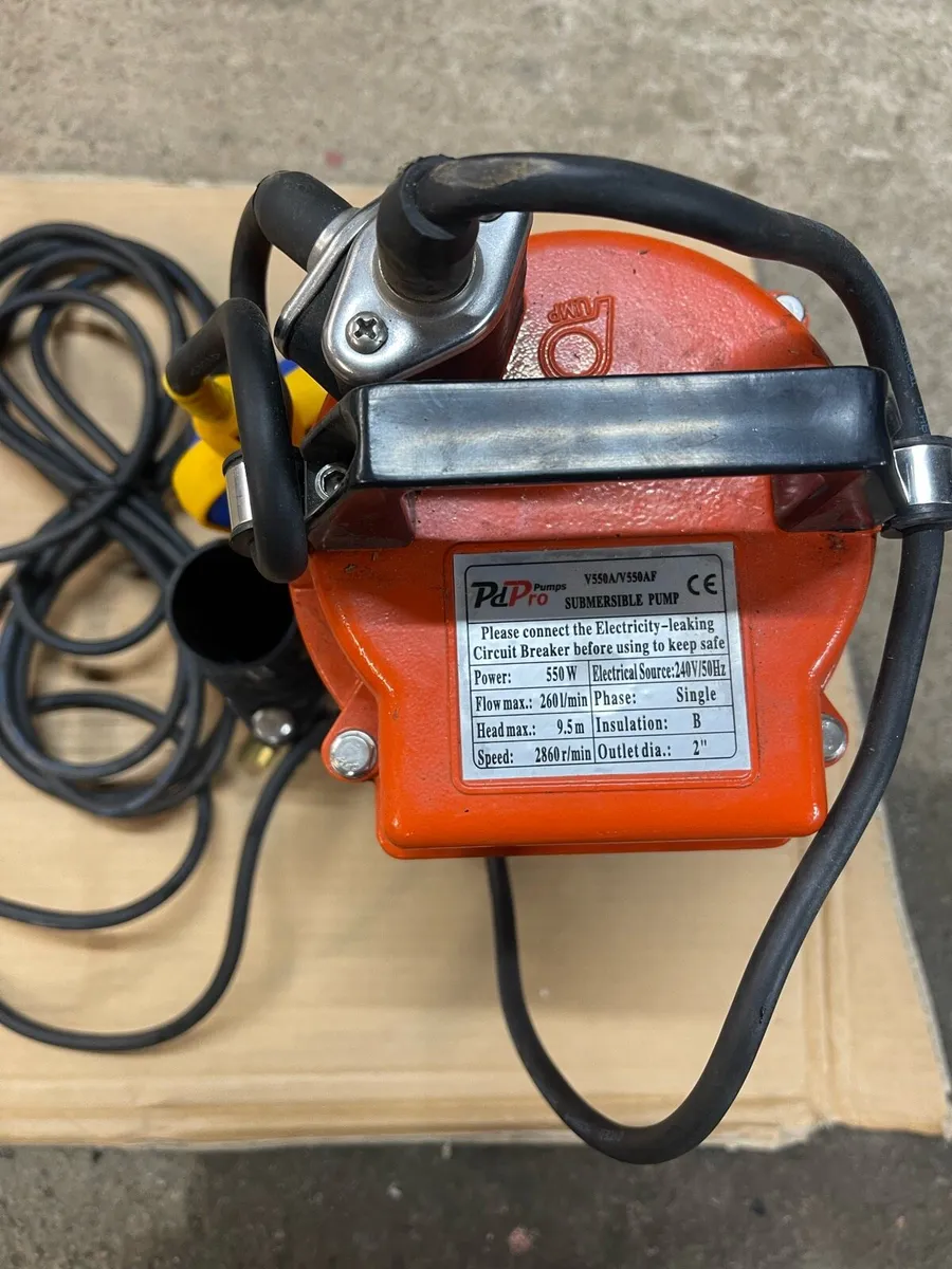 Brand New 240v Pd Pro submersible pump - Image 4