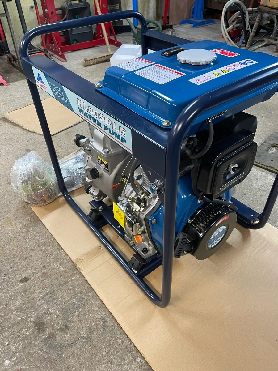 Brand New Diesel Water/Trash Pump Key Start - Image 2