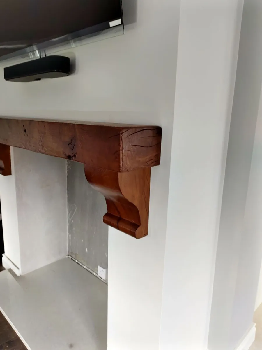 Bog Oak mantle - Image 1