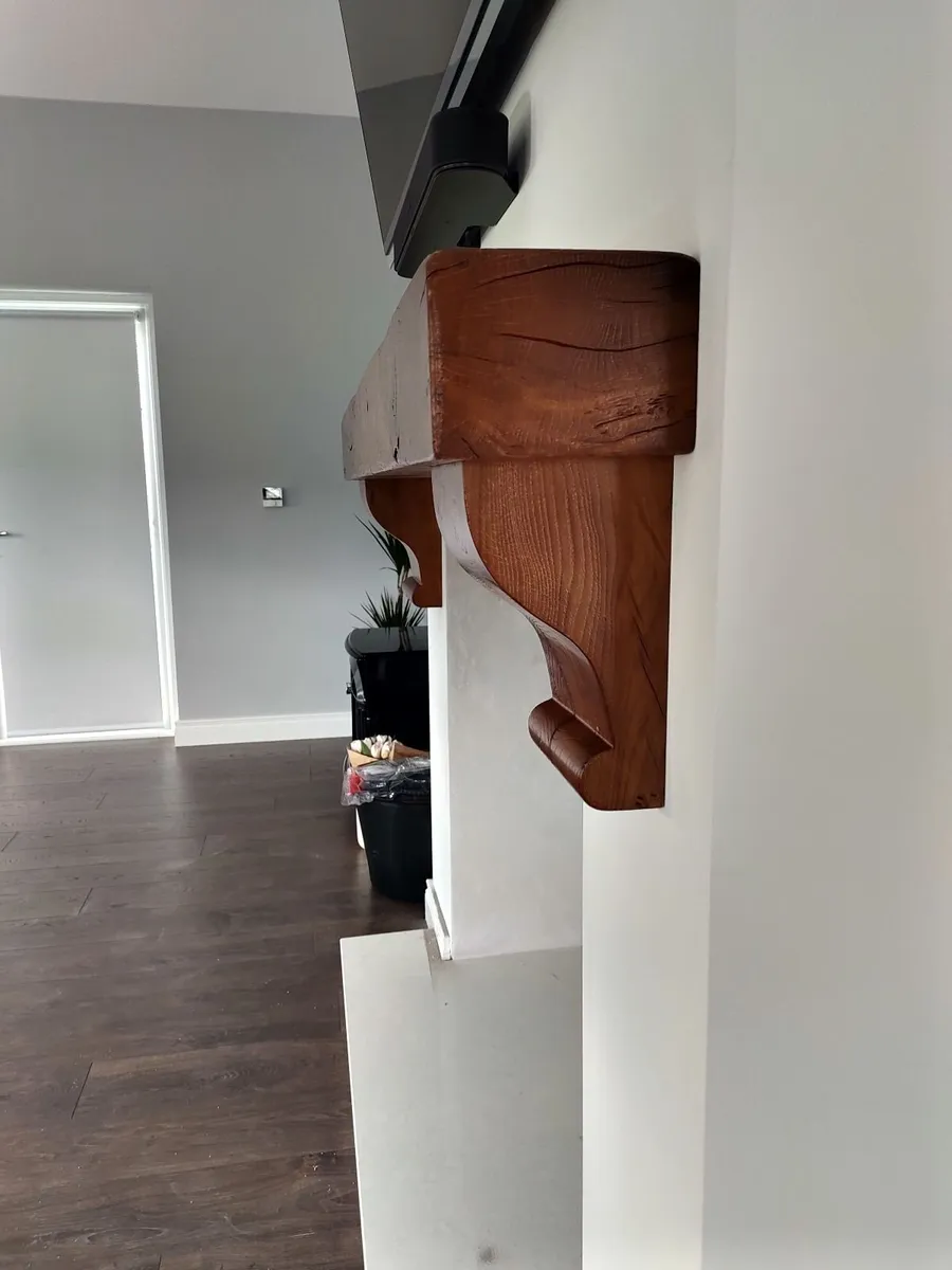 Bog Oak mantle - Image 2