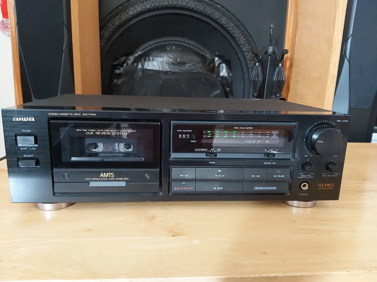 AIWA AD F 410 cassette deck - Image 1