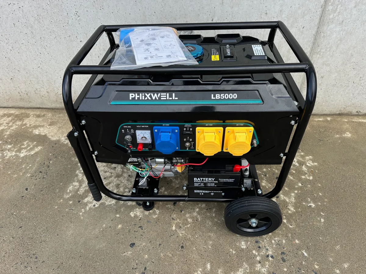 Portable Petrol Site Generator **Online Auction** - Image 3