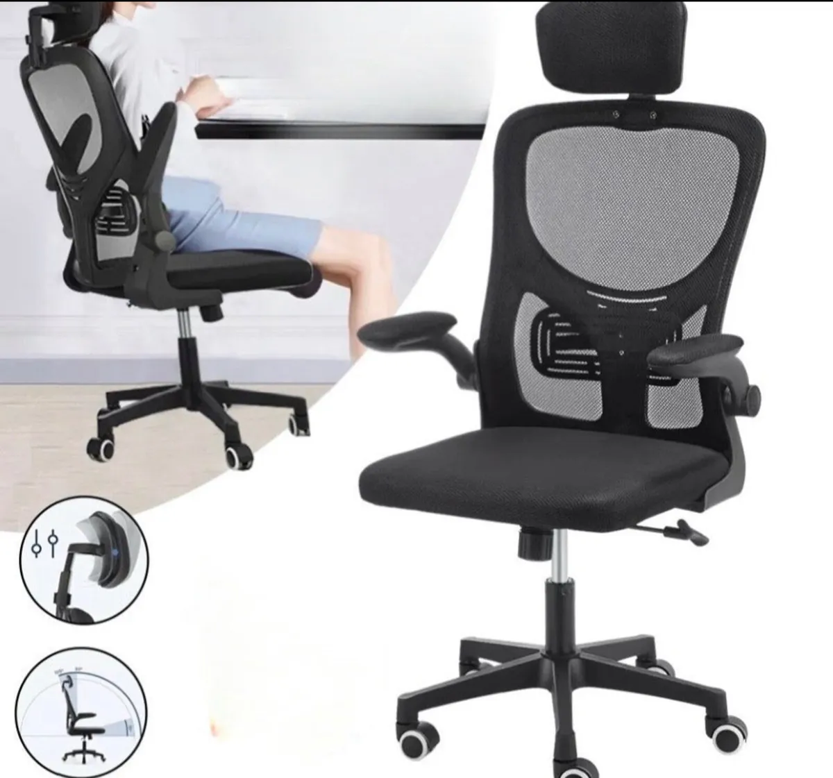 NEW Adjustable Executive Office Chair - Image 1