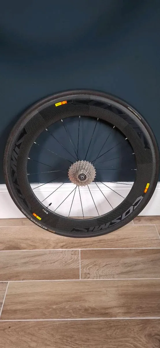 Mavic cosmic 80mm tubular wheelset - Image 3