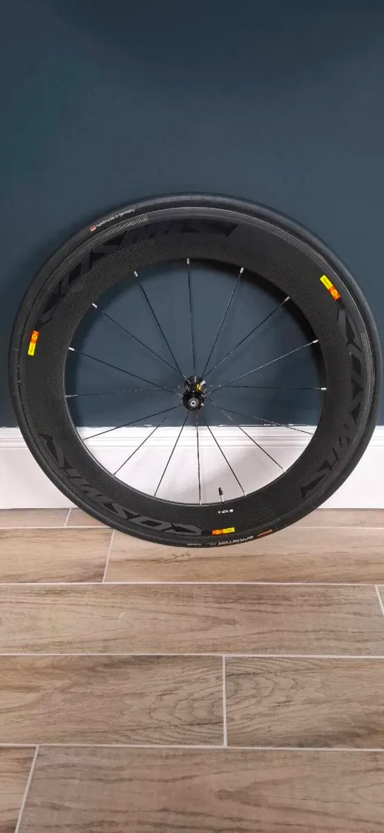 Mavic cosmic 80mm tubular wheelset - Image 4