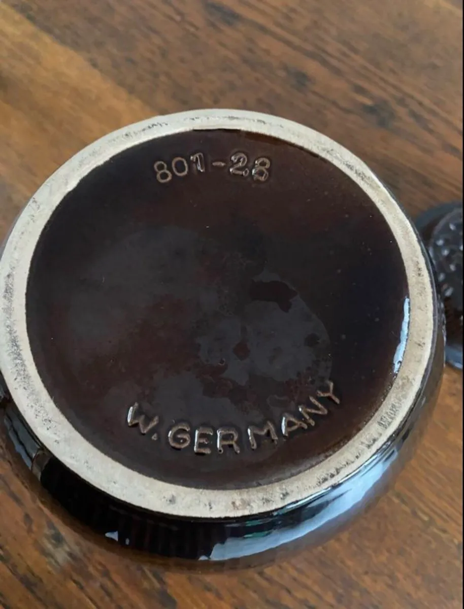 Vintage West German Jar - Image 3