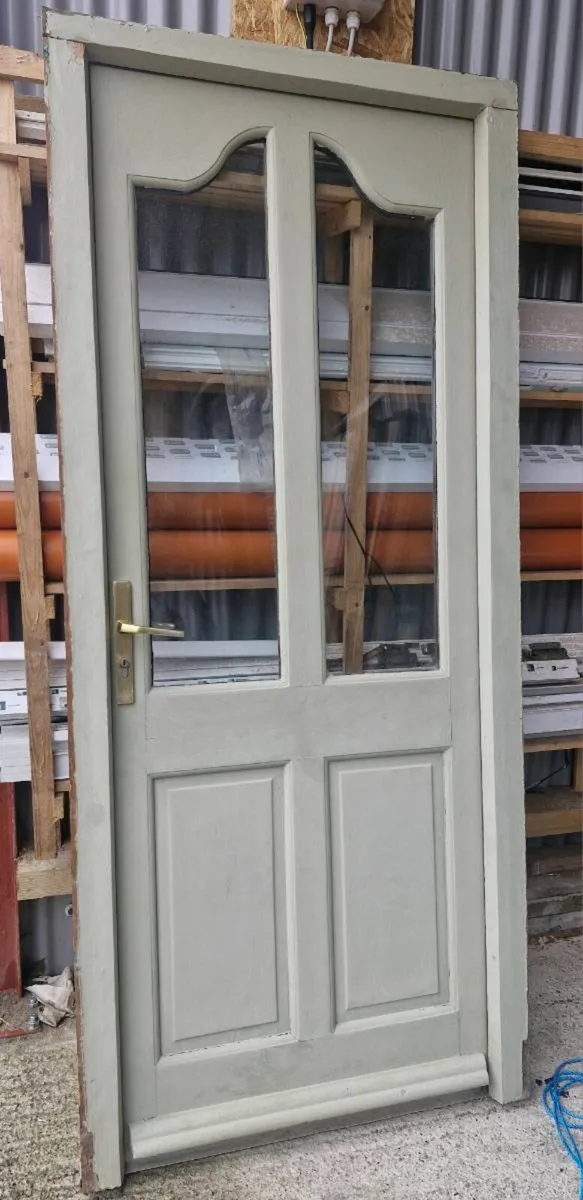 Timber door - Image 1