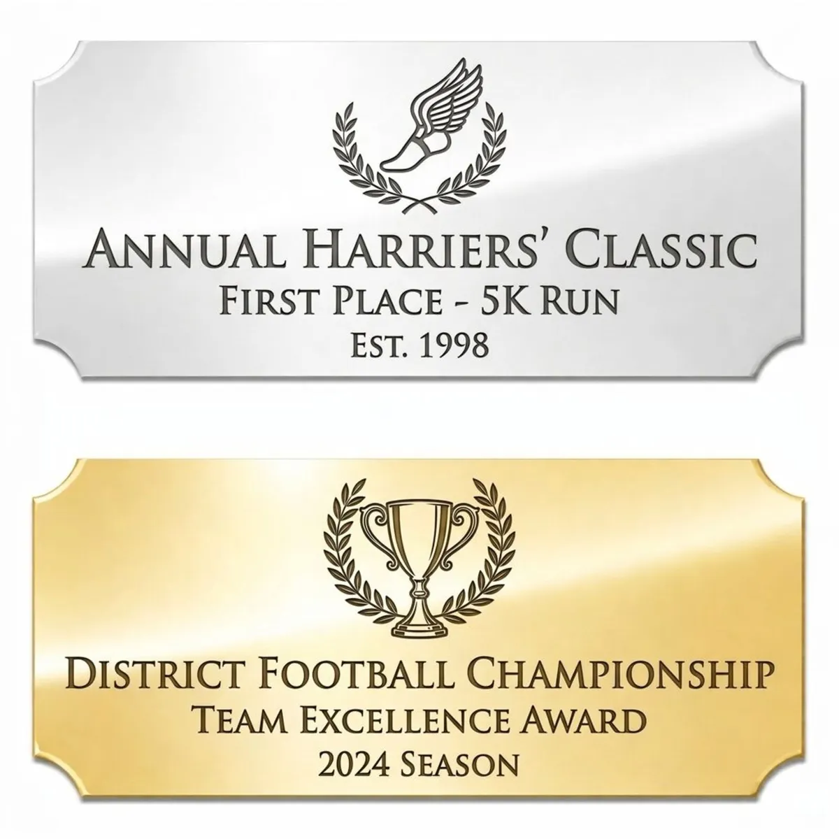 Personally laser engraved name plates - Image 2