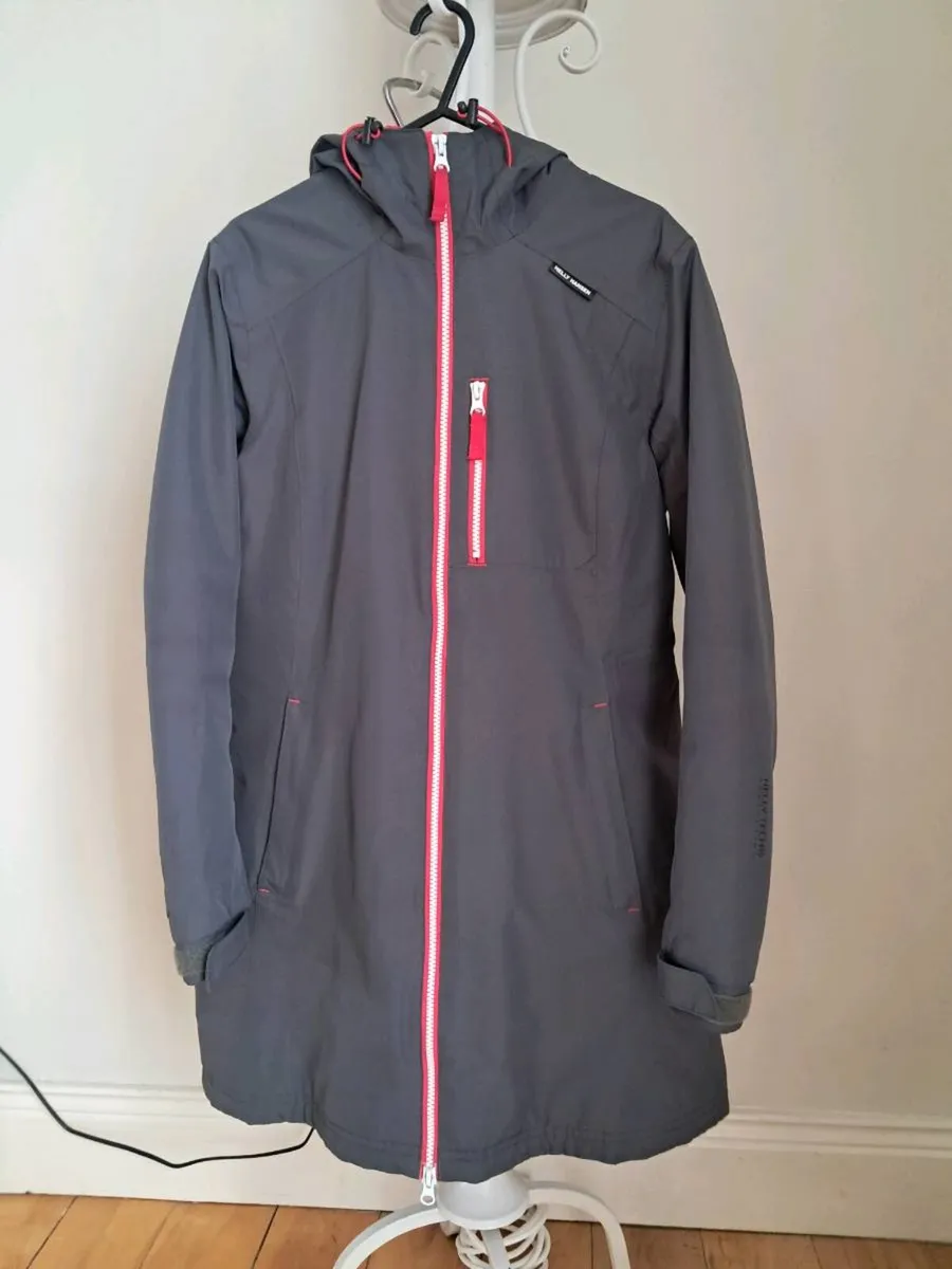 Helly hansen primaloft grey raincoat - Image 1