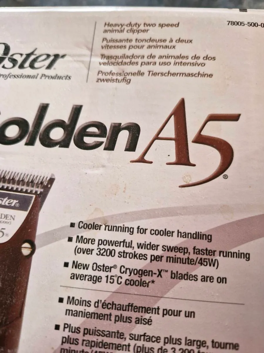 Oster Golden A5 Grooming clippers - Image 2