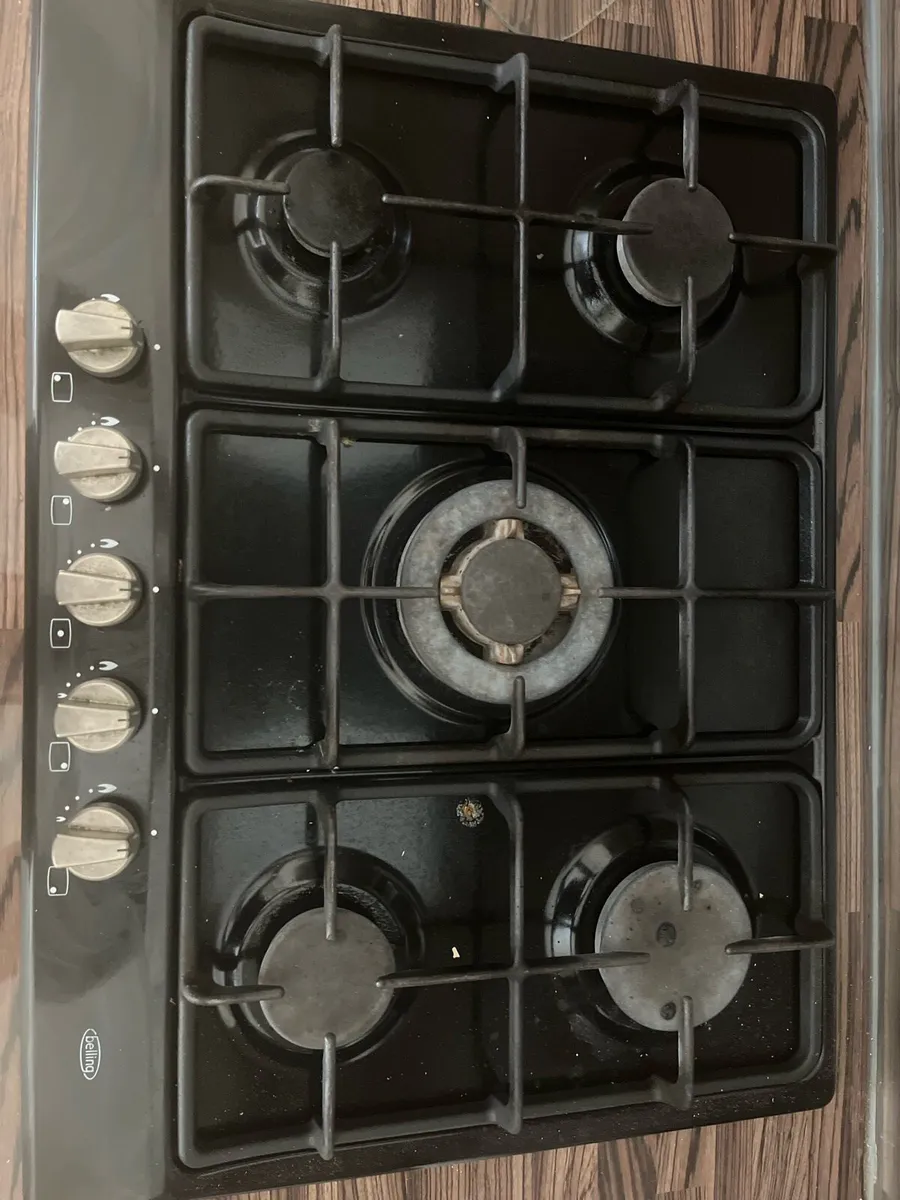 5 ring Belling gas hob