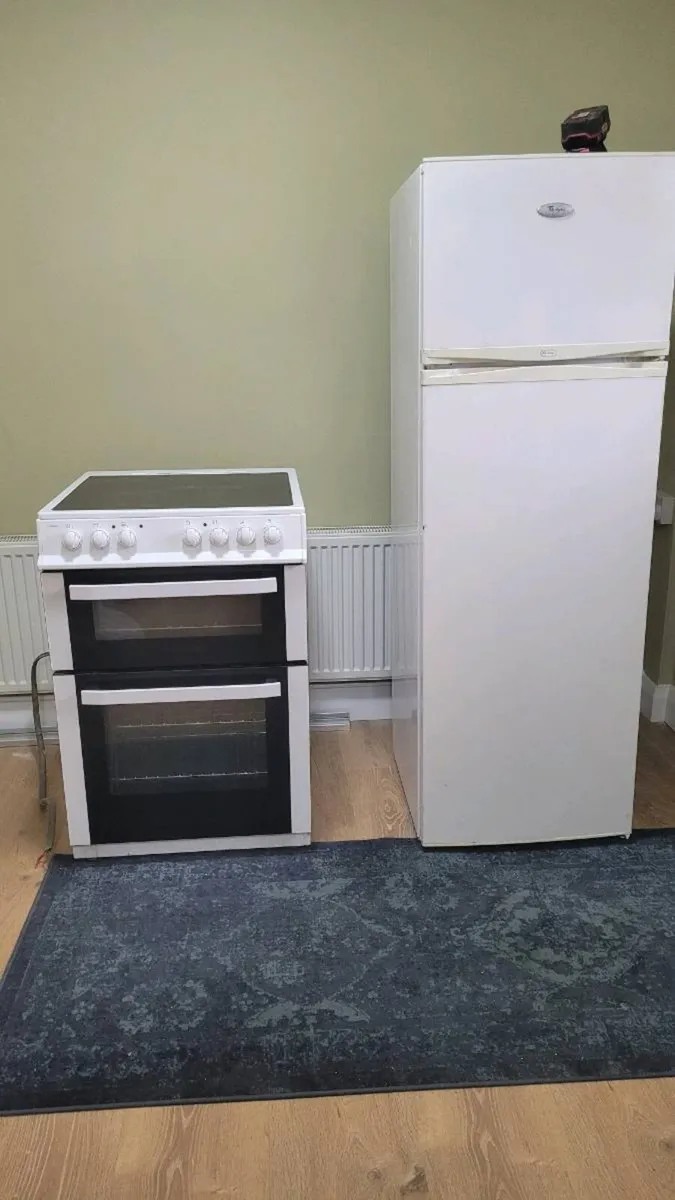 Normende cooker and whirlpool fridge freezer worki - Image 1
