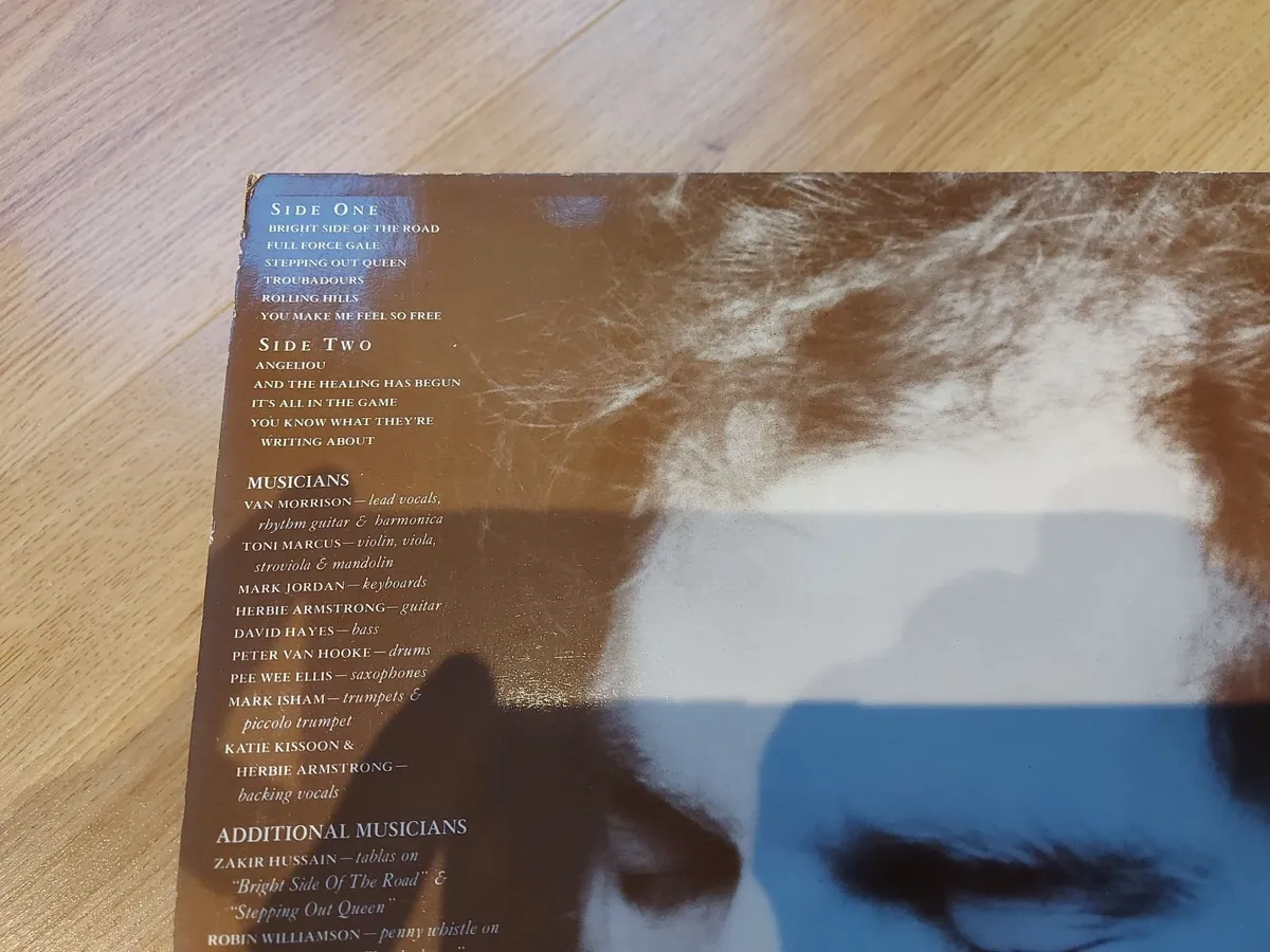 VAN MORRISON - INTO THE MUSIC - VINYL RECORD LP - Image 2